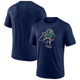 Vancouver Canucks Wraparound Tri-Blend T-Shirt Navy