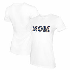Houston Astros Tiny Turnip Women's Mom T-Shirt White