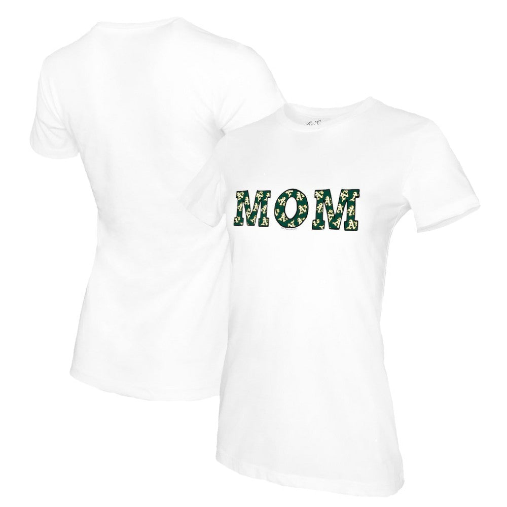 Athletics Tiny Turnip Women's Mom T-Shirt White