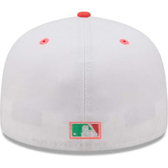 Chicago White Sox Inaugural Season at Comiskey Park Watermelon Lolli 59FIFTY Fitted Hat White/Green | New Era