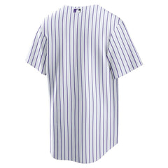 Colorado Rockies Home Blank Replica Jersey - White