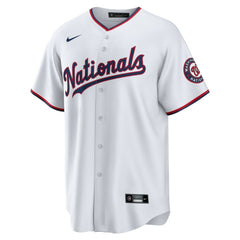 Washington Nationals Home Blank Replica Jersey - White