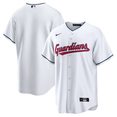Cleveland Guardians Home Blank Replica Jersey White | Nike