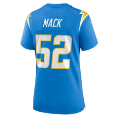 Khalil Mack Los Angeles Chargers Women's Player Jersey - Powder Blue