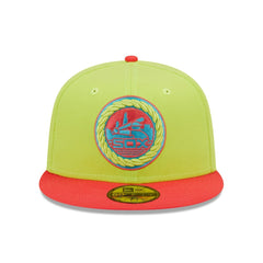 Chicago White Sox 1983 MLB All-Star Game Cyber Highlighter 59FIFTY Fitted Hat Green/Red | New Era