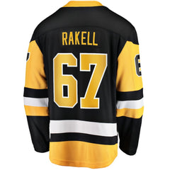 Rickard Rakell Pittsburgh Penguins Fanatics Home Breakaway Player Jersey Black