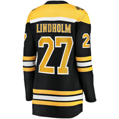Hampus Lindholm Boston Bruins Women's Fanatics Home Breakaway Player Jersey Black