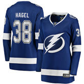 Brandon Hagel Tampa Bay Lightning Fanatics Women's Home Breakaway Player Jersey Blue