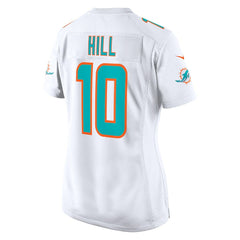 Tyreek Hill Miami Dolphins Women's Player Jersey - White
