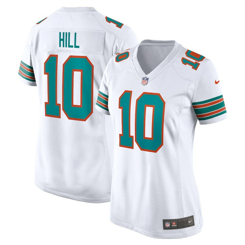 Tyreek Hill Miami Dolphins Women's Game Jersey - White