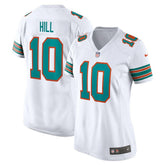 Tyreek Hill Miami Dolphins Women's Game Jersey - White