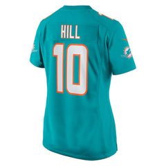 Tyreek Hill Miami Dolphins Women's Player Jersey - Aqua