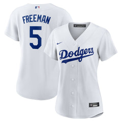Freddie Freeman Los Angeles Dodgers Women's Replica Player Jersey White | Nike