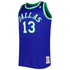 Steve Nash Dallas Mavericks Big & Tall Hardwood Classics 1998/99 Swingman Jersey sale - Blue