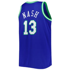 Steve Nash Dallas Mavericks Big & Tall Hardwood Classics 1998/99 Swingman Jersey sale - Blue