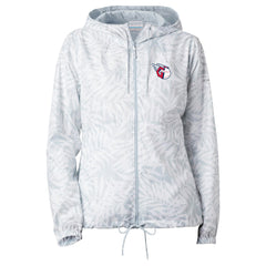 Cleveland Guardians Women's Flash Forward Full-Zip Windbreaker Jacket Gray | Columbia