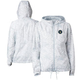 Milwaukee Brewers Women's Flash Forward Full-Zip Windbreaker Jacket Gray | Columbia