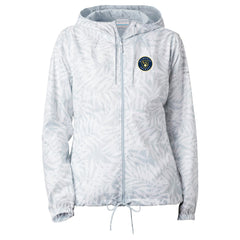 Milwaukee Brewers Women's Flash Forward Full-Zip Windbreaker Jacket Gray | Columbia