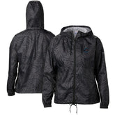 Miami Marlins Women's Flash Forward Full-Zip Windbreaker Jacket Black | Columbia