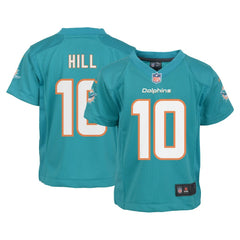Tyreek Hill Miami Dolphins Preschool Game Jersey - Aqua
