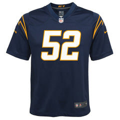 Khalil Mack Los Angeles Chargers Youth Game Jersey - Navy