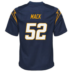 Khalil Mack Los Angeles Chargers Youth Game Jersey - Navy
