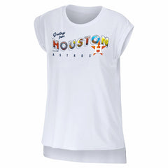 Houston Astros WEAR by Erin Andrews Women's Greetings From T-Shirt White