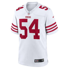 Fred Warner San Francisco 49ers Player Game Jersey - White