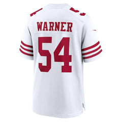 Fred Warner San Francisco 49ers Player Game Jersey - White