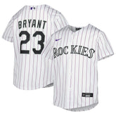 Kris Bryant Colorado Rockies Youth Alternate Replica Player Jersey - White