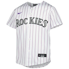 Kris Bryant Colorado Rockies Youth Alternate Replica Player Jersey - White