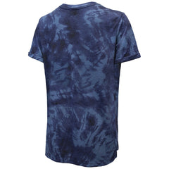 Seattle Kraken Majestic Threads Women's Boyfriend Tie-Dye T-Shirt Deep Sea Blue