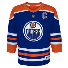 Connor McDavid Edmonton Oilers Youth Home Replica Player Jersey Royal