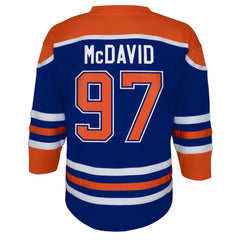 Connor McDavid Edmonton Oilers Youth Home Replica Player Jersey Royal
