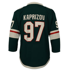 Kirill Kaprizov Minnesota Wild Youth Home Replica Player Jersey Green