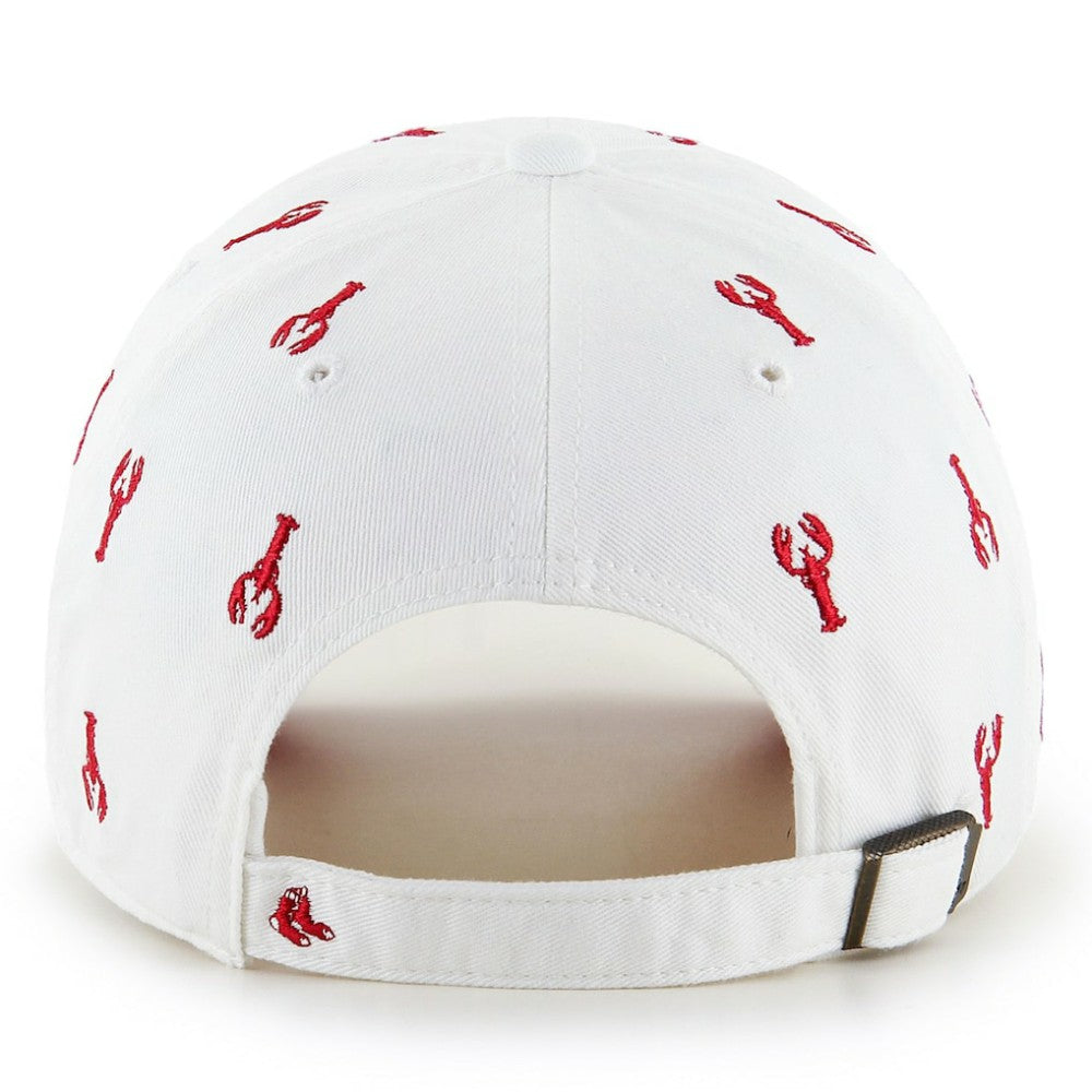 Boston Red Sox Women's Clean Up Adjustable Hat White | 47 brand