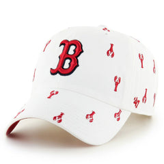 Boston Red Sox Women's Clean Up Adjustable Hat White | 47 brand