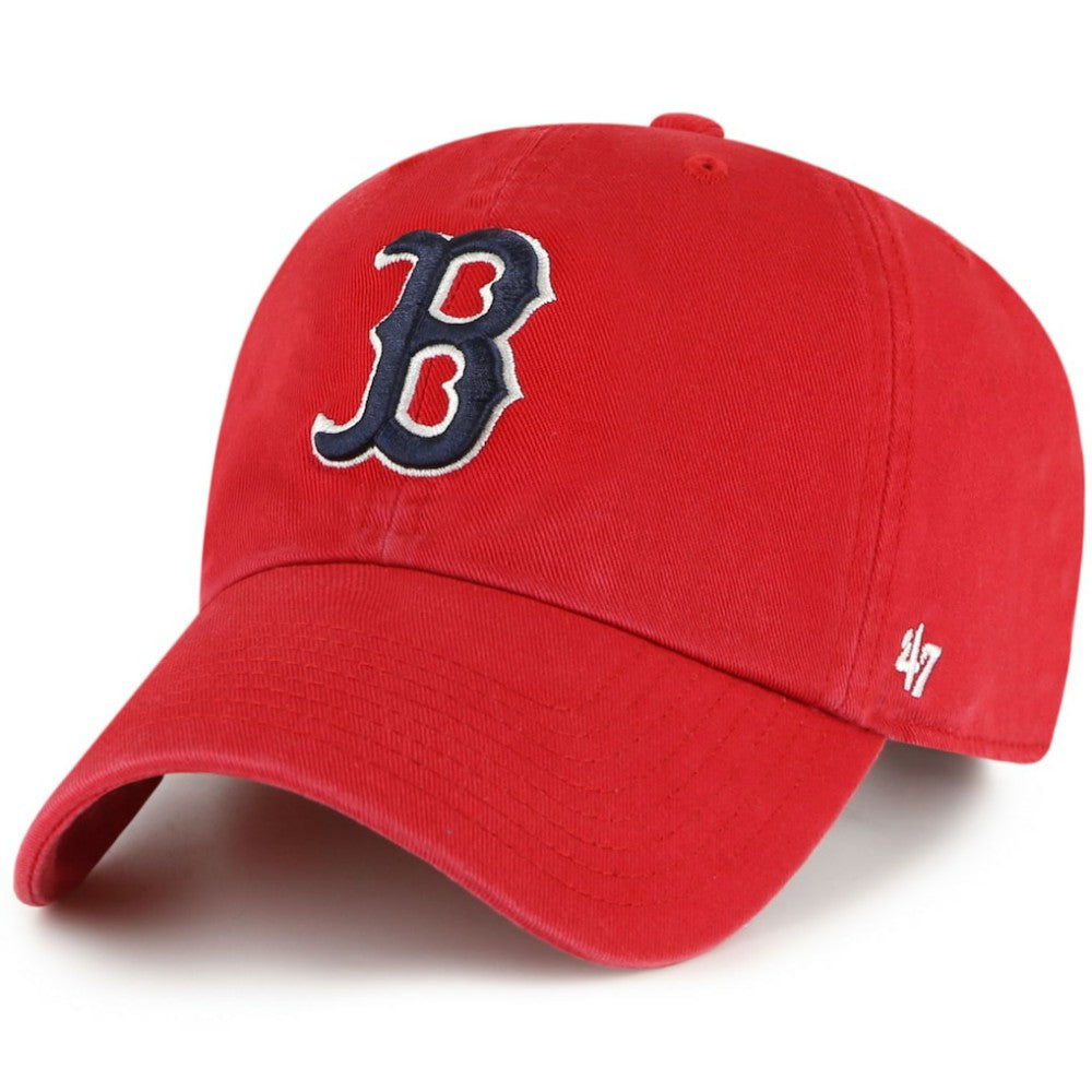 Boston Red Sox Youth Clean Up Adjustable Hat Red | 47 brand