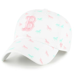 Boston Red Sox Youth Clean Up Adjustable Hat White | 47 brand