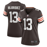 Corey Bojorquez Cleveland Browns Women's Game Jersey - Brown