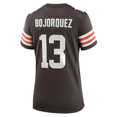 Corey Bojorquez Cleveland Browns Women's Game Jersey - Brown