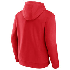 David Ortiz Boston Red Sox Big Papi Portrait Fitted Pullover Hoodie Red