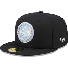 Chicago White Sox 50th Anniversary 1983 MLB All-Star Game Lavender Undervisor 59FIFTY Fitted Hat Navy | New Era