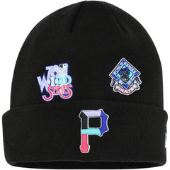 Pittsburgh Pirates Polar Lights Cuffed Knit Hat Black | New Era