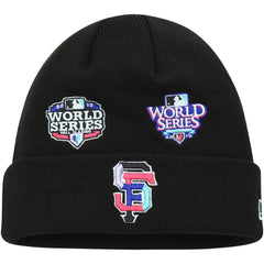 San Francisco Giants Polar Lights Cuffed Knit Hat Black | New Era