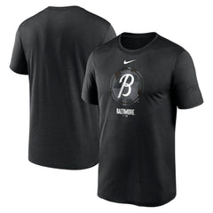 Baltimore Orioles City Connect Large Logo T-Shirt Black | Nike