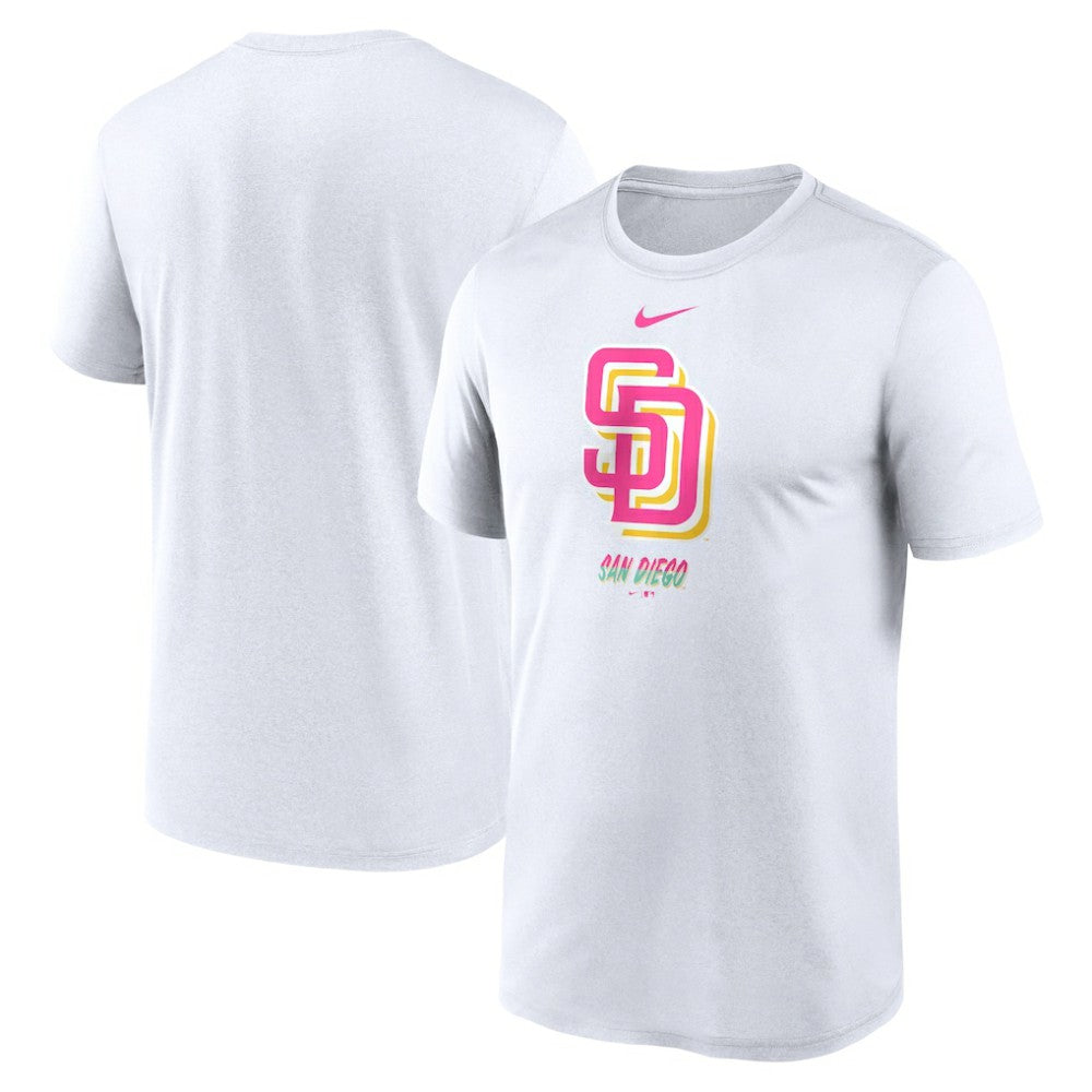 San Diego Padres City Connect Logo T-Shirt White | Nike