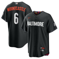 Ryan Mountcastle Baltimore Orioles City Connect Replica Player Jersey - Black