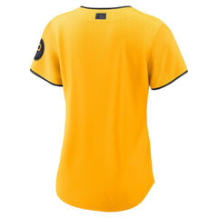 Pittsburgh Pirates Women's City Connect Replica Jersey - Gold