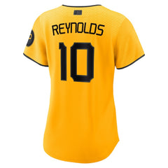 Bryan Reynolds Pittsburgh Pirates Women's City Connect Replica Player Jersey - Gold